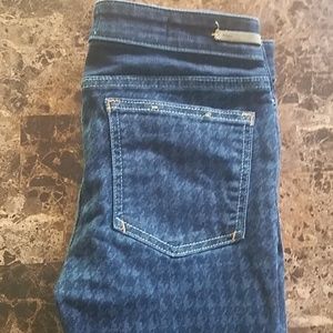 Pilcro & the Letterpress houndstooth SkinnyJean's